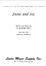 Snow and Ice Unison choral sheet music cover